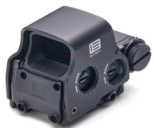 HWS EXPS3-DCR Holographic W/Red Circle Dot Reticle W/QD BLK